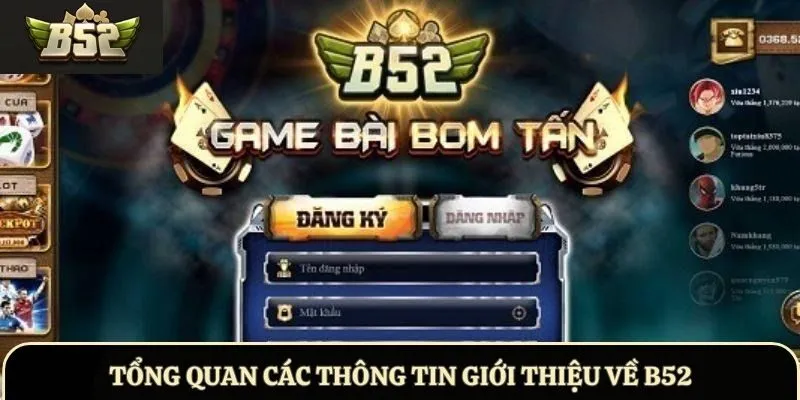 Tổng quan các thông tin giới thiệu về B52